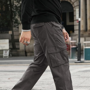 Men's Regular Fit Low Rise Cargos Trousers | Cargo Track Pant | Loose Fit | Regular Trouser